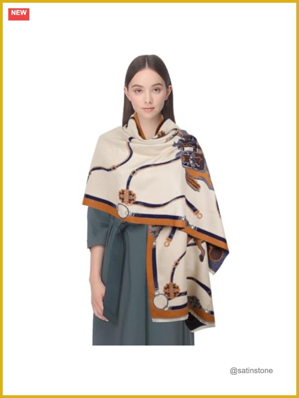 Cashmere Blend Pashmina Shawl Wrap Winter Evening Bridal Long Scarf